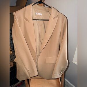 Elegant Tan Blazer by XOXO